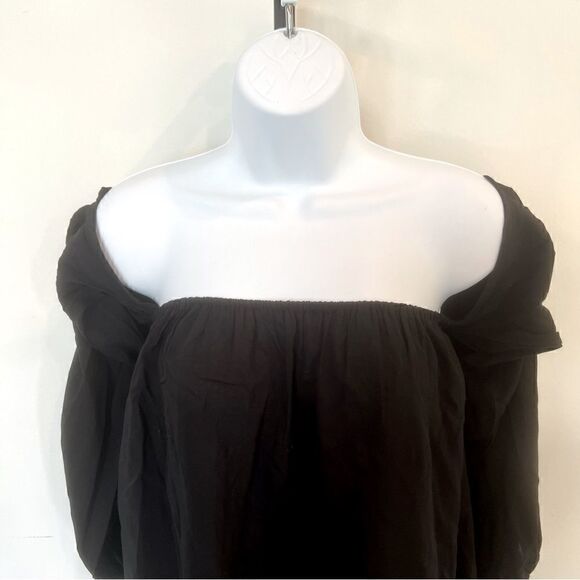 Elan Off The Shoulders Long Sleeve Top (S) - Picture 3 of 8